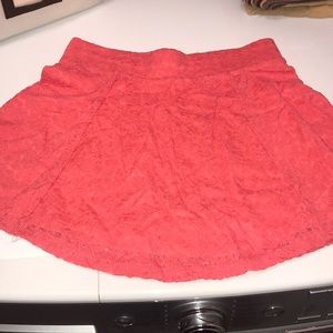 Hot pink girls skirt